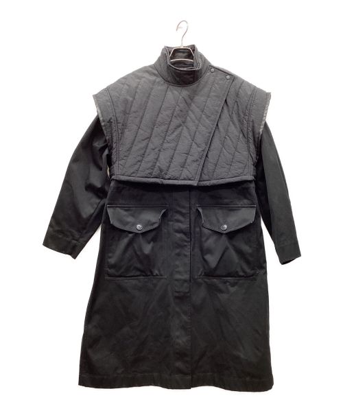 MAISON SPECIAL（メゾンスペシャル）MAISON SPECIAL (メゾンスペシャル) ドッキングモッズコート ブラック サイズ:FREEの古着・服飾アイテム