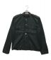 Yves Saint Laurent Rive Gauche（イヴ・サンローラン リヴ・ゴーシュ）の古着「ミリタリーシャツ」｜ブラック