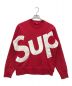 SUPREME（シュプリーム）の古着「Sup Big Logo Crewneck」｜レッド