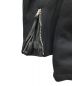 中古・古着 Schott (ショット) ライダースジャケット ブラック サイズ:20：14800円