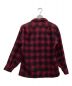 PENDLETON (ペンドルトン) オンブレチェックオープンカラーシャツ レッド サイズ:M：13800円