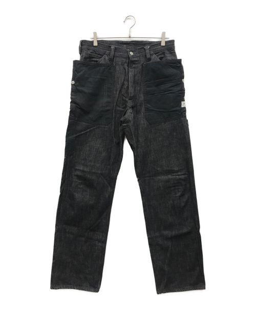 SASSAFRAS（ササフラス）SASSAFRAS (ササフラス) Torousers Work Pants ブラック サイズ:Mの古着・服飾アイテム