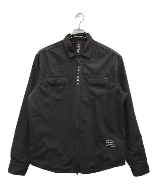 REPLAY（リプレイ）REPLAY (リプレイ) ジップジャケット ブラック サイズ:なしの古着・服飾アイテム