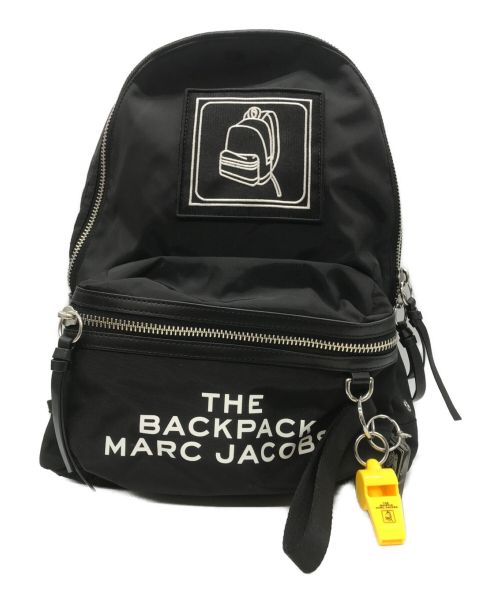MARC JACOBS（マーク ジェイコブス）MARC JACOBS (マーク ジェイコブス) The Pictogram Backpack ブラックの古着・服飾アイテム