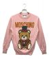 MOSCHINO（モスキーノ）の古着「熊ニット」｜ピンク