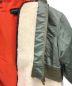 中古・古着 STUMBLY (スタンブリ―) レイヤードMA-1ジャケット オリーブ サイズ:38：13000円