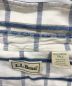 中古・古着 L.L.Bean (エルエルビーン) チェックシャツ ホワイト サイズ:XX-LARGE TALL：5000円