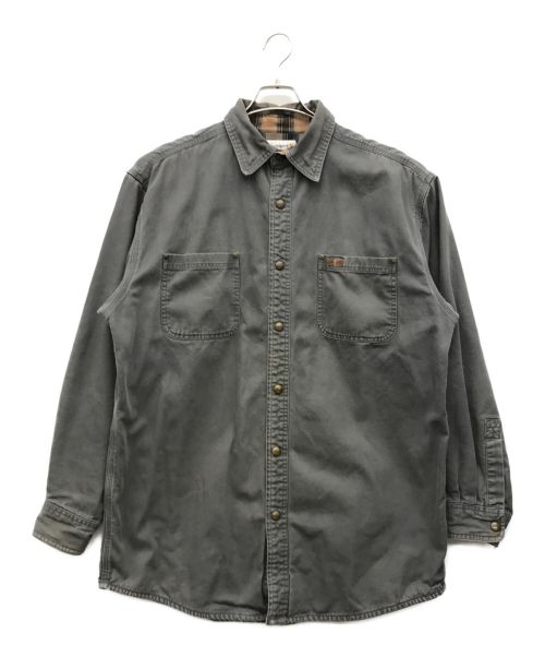 CarHartt（カーハート）CarHartt (カーハート) ワークシャツ グレー サイズ:Reguler Lの古着・服飾アイテム