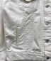 中古・古着 LEVI'S (リーバイス) デニムジャケット ホワイト サイズ:LARGE：7000円