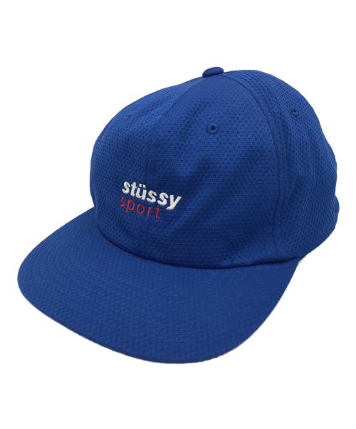 stussy（ステューシー）stussy (ステューシー) キャップ ブルーの古着・服飾アイテム