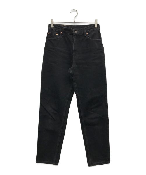 LEVI'S（リーバイス）LEVI'S (リーバイス) テーパードデニムパンツ ブラック サイズ:Mの古着・服飾アイテム