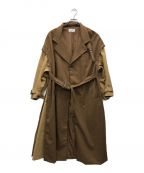 Knuth Marfクヌースマーフ）の古着「3way unique trench coat」｜ブラウン