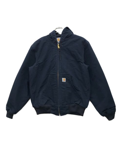 CarHartt（カーハート）CarHartt (カーハート) DUCK QUILTED FLANNEL-LINED ACTIVE JACKET ネイビー サイズ:Sの古着・服飾アイテム