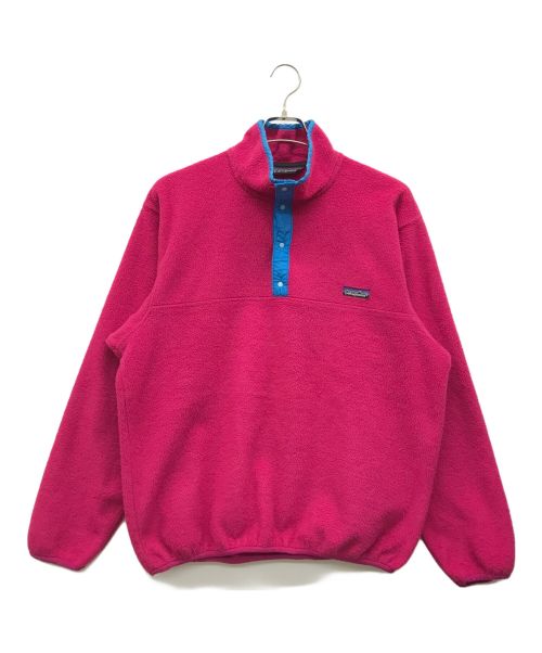 Patagonia（パタゴニア）Patagonia (パタゴニア) スナップフリースジャケット ピンク サイズ:LLの古着・服飾アイテム