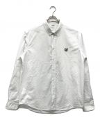 KENZOケンゾー）の古着「ボタンダウンタイガーシャツ」｜ホワイト
