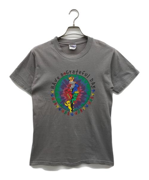 Hanes (ヘインズ) Grateful Dead ヴィンテージバンドTシャツ グレー サイズ:S