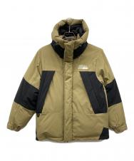 FIRST DOWN (ファーストダウン) パネルショートダウン カーキ サイズ:S, C80-88,T155-165