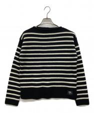 TICCA (ティッカ) ボーダーニット ブラック サイズ:F