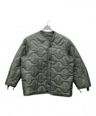 USED (ユーズド) キルティングジャケット グリーン サイズ:Medium