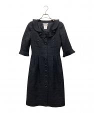 Rene (ルネ) ツイードワンピース ブラック サイズ:36