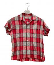 Town Topic (タウントピック) 50s-60s チェックシャツ レッド サイズ:15 M 15 1/2