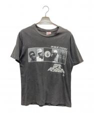 Hanes (ヘインズ) ラップTシャツ ブラック サイズ:L/G(42-44)