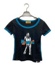 Hysteric Glamour (ヒステリックグラマー) FEATHER BABE チビTシャツ ブラック サイズ:FREE