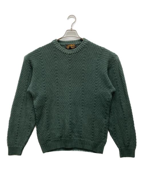 Eddie Bauer (エディーバウアー) コットンニット グリーン サイズ:S/P