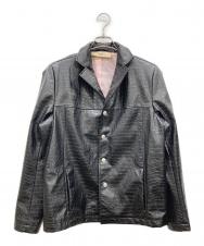 Sefr (セファ) Francis Jacket / CROCO BLACK ブラック サイズ:S