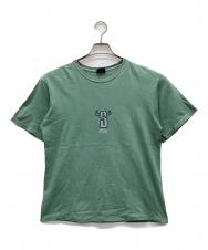 stussy (ステューシー) プリントTシャツ ミントグリーン サイズ:M