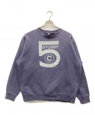 stussy (ステューシー) 00s ロゴプリントスウェット ネイビー サイズ:LARGE