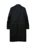 FENDI (フェンディ) レザートリムチェスターコート ブラック サイズ:40：15800円