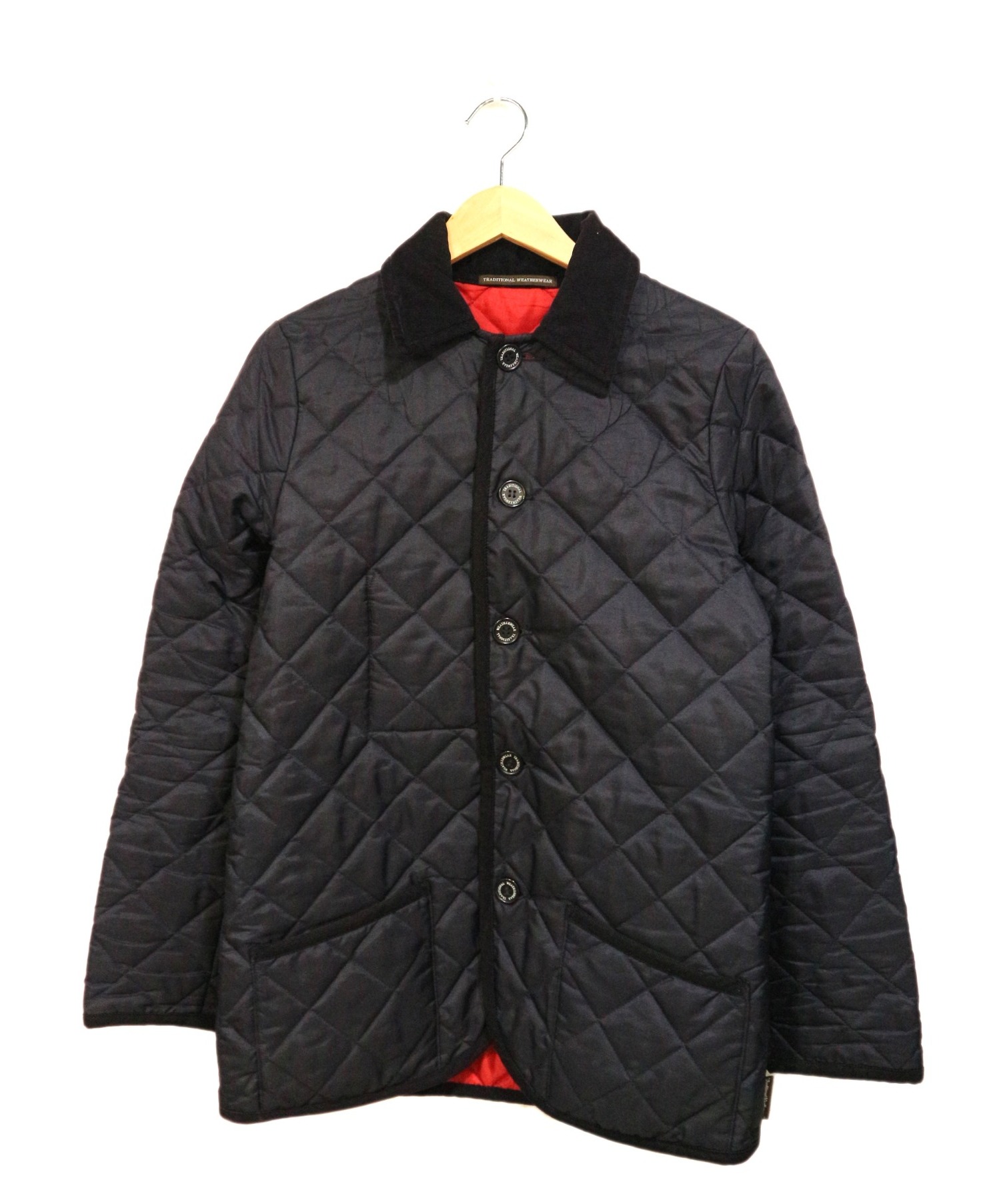 中古 古着通販 Traditional Weatherwear トラディショナル ウェザーウェア キルティングジャケット ネイビー サイズ 36 ブランド 古着通販 トレファク公式 Trefac Fashion