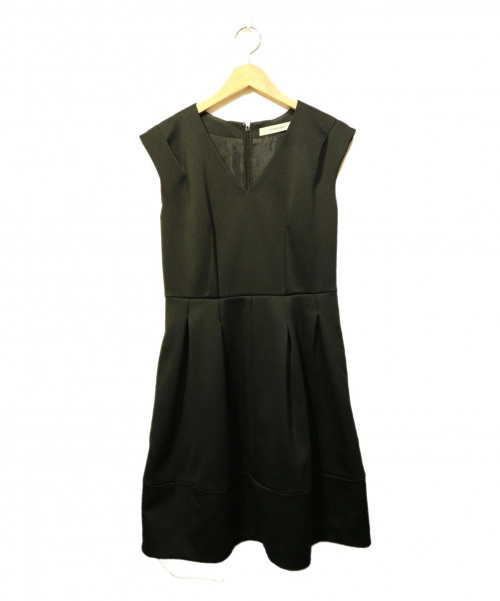 中古 古着通販 The Dress By Flicka ザ ドレスバイフリッカ ノースリーブワンピース ブラック サイズ 0 ブランド 古着通販 トレファク公式 Trefac Fashion