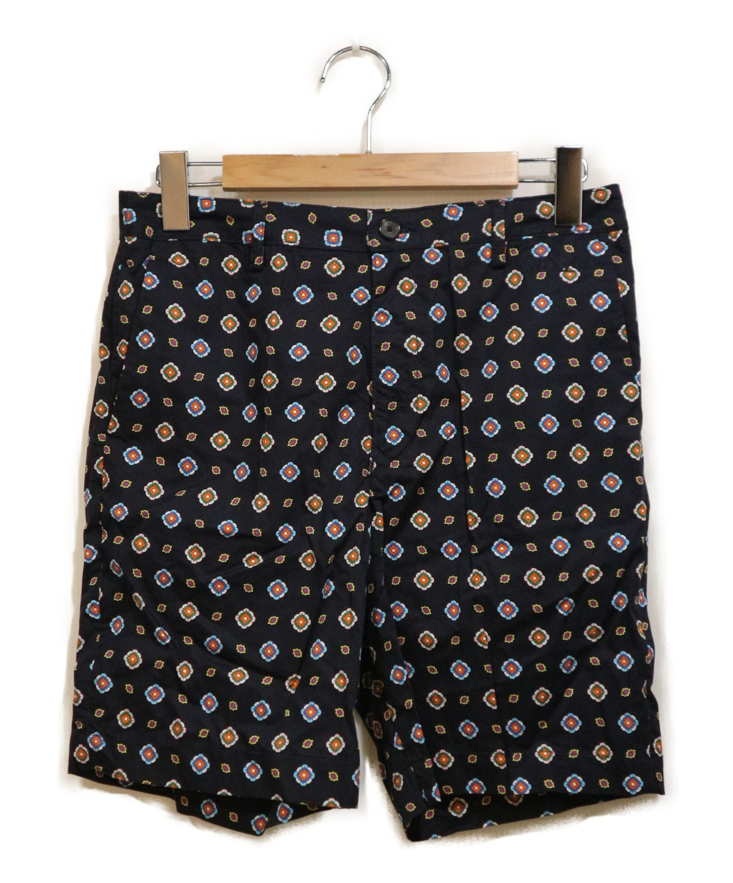中古 古着通販 Kenzo ケンゾー ハーフパンツ ネイビー サイズ 73 5cm W29 ブランド 古着通販 トレファク公式 Trefac Fashion