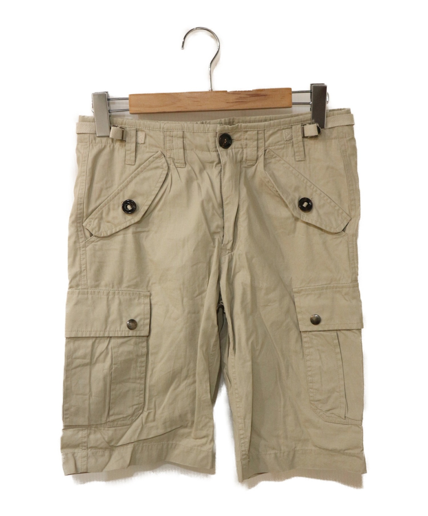 中古 古着通販 Moncler モンクレール ハーフパンツ ベージュ サイズ 44 ブランド 古着通販 トレファク公式 Trefac Fashion