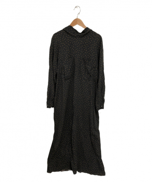 中古 古着通販 Sacra サクラ サークルドットワンピース ブラック サイズ 38 ブランド 古着通販 トレファク公式 Trefac Fashion