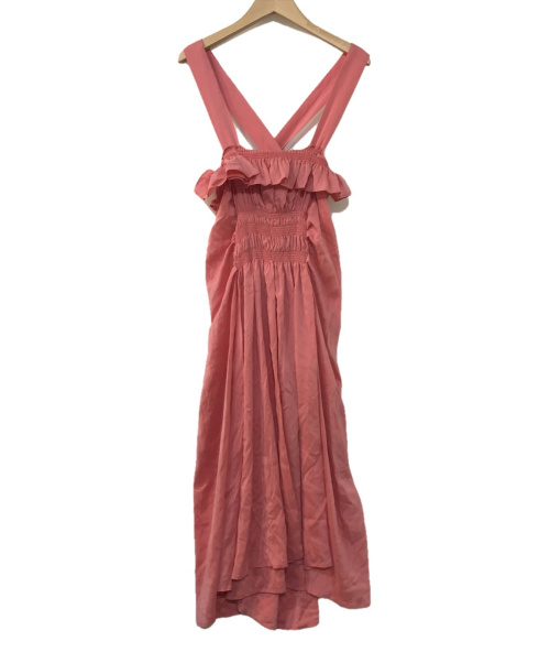 CARVEN（カルヴェン）CARVEN (カルヴェン) キャミソールワンピース ピンク サイズ:38 未使用品の古着・服飾アイテム