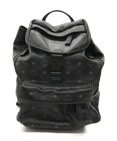 MCM（エムシーエム）MCM (エムシーエム) Visetos Killian Backpack ブラック MUK8SKB09BK001の古着・服飾アイテム