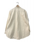 UNFIL (アンフィル) スタンダードコットンシャツ アイボリー サイズ:1：3980円