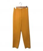 H BEAUTY&YOUTH（）の古着「DOUBLE CLOTH TAPERED PANTS」｜イエロー