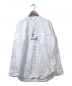 Engineered Garments（エンジニアドガーメンツ）の古着「バンドカラーシャツ」｜ホワイト