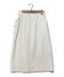 SOEJU (ソージュ) フロントプリーツタイトスカート ホワイト サイズ:M 未使用品：5800円