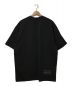WE11DONE (ウェルダン) ロゴプリントTシャツ ブラック サイズ:M 未使用品：7800円