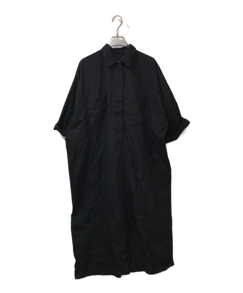 Graphpaper（グラフペーパー）Graphpaper (グラフペーパー) THOMAS MASON RECTANGLE DRESS ブラック サイズ:00の古着・服飾アイテム