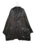 COMME des GARCONS HOMME PLUS（コムデギャルソンオムプリュス）の古着「Oversized cupro blazer」｜ブラック