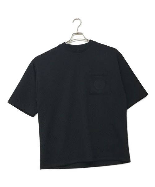 Paris Saint-Germain（パリ・サン ジェルマン）Paris Saint-Germain (パリサンジェルマン) 3Dジオメトリックパターン Tシャツ ブラック サイズ:L 未使用品の古着・服飾アイテム