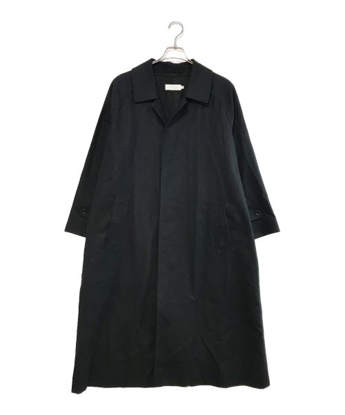 Graphpaper（グラフペーパー）Graphpaper (グラフペーパー) ロングステンカラーコート ブラック サイズ:1の古着・服飾アイテム