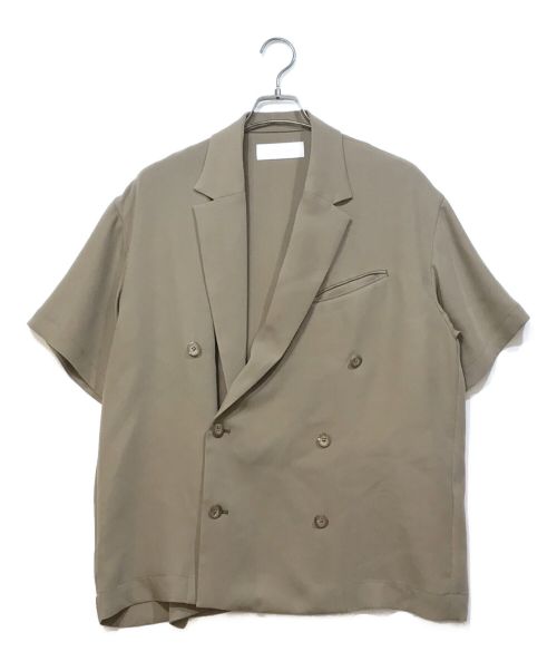 CULLNI（クルニ）CULLNI (クルニ) ショートスリーブダブルジャケット ベージュ サイズ:1の古着・服飾アイテム