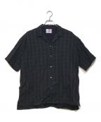 son of the cheese（）の古着「CHECK SS SHIRT」｜ブラウン